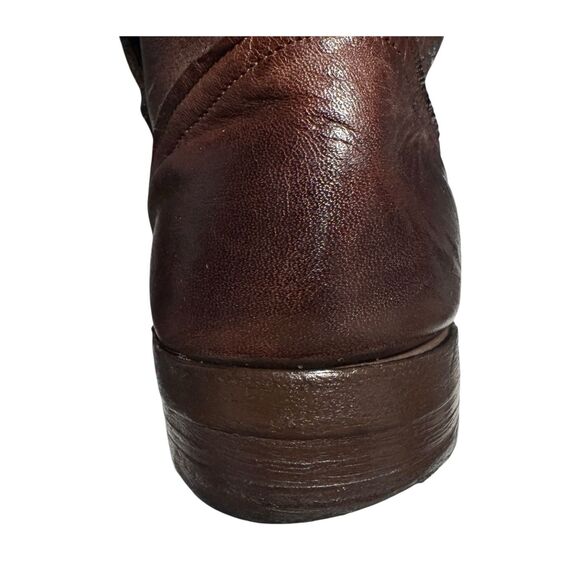 Vintage Shoe Company Brown Leather Ankle Boots Mens 10M Made In USA main image 4